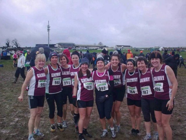 Galway Women's Team For 2009 Inter-Counties Cross County