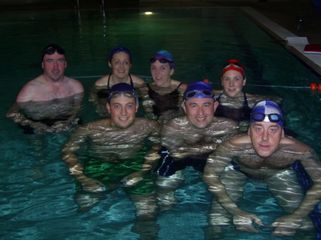 Predator Members At Swim Training
