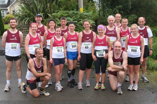 Team Athenry AC in Ballybofey