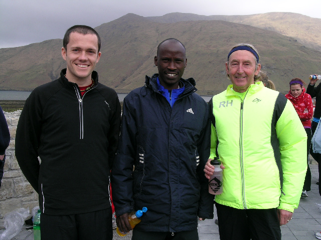 Three Serious Dudes - Andy Norman, Lezan Kimutai and Ron Hill