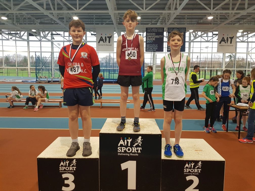 Underage Shot Put Podium